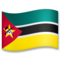 Mozambique emoji on LG